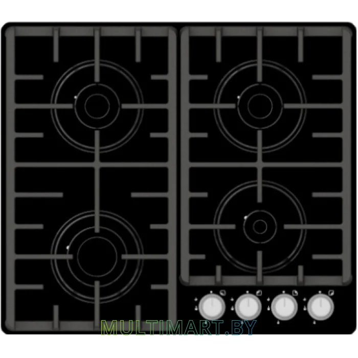 Газовая варочная панель Rodmans BHG6412DSBL